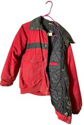 Geo Metrics Mens Winter Jacket (c1)