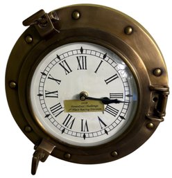 Moby Dick Specialties Solid Brass Clock (LR)