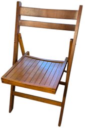 MCM Solid Wooden Folding Chair (LR)