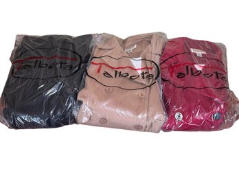 Talbots Womens Wool Coats Size 12 Brand New! 3pc (BR1)