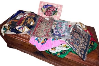 Talbots & Assorted Other Ladies Scarfs Large Collection (BR1)