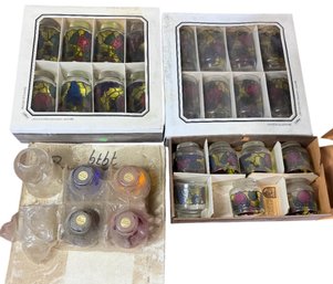 Libbey Hostess Glassware & Murano Venetian Glass Vases (SR)