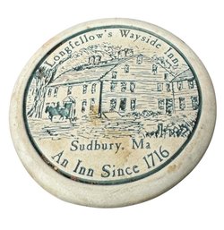 Longfellows Wayside Inn Sudbury Massachusetts Stone Coaster Tile
