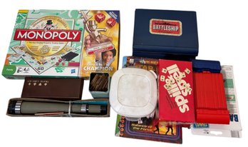 Assorted Kids Board Games And Coloring Books 10pc (br4)