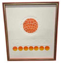 Big Sun, Little Sun Signed & Numbered Lithograph By Bovani