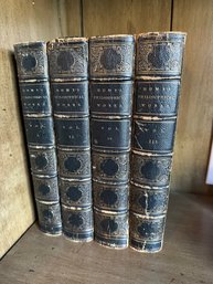 4 Volumes Humes Philosophical Works