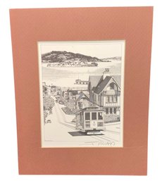 James Millard San Francisco Signed Art Print