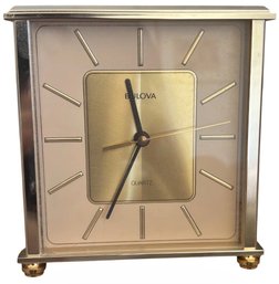 Bulova Quartz Mantle Clock (P)