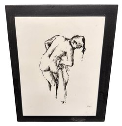 Degas (1834-1917) The Bath Art Print