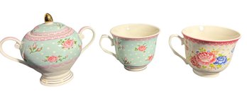 Maxcera Vivian Augar Bowl And Cups