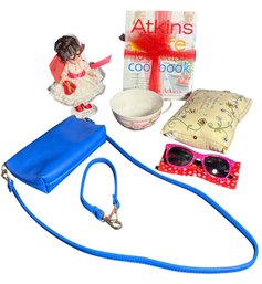 Atkins Cookbook, Blue Purse, Blinking Doll And More!
