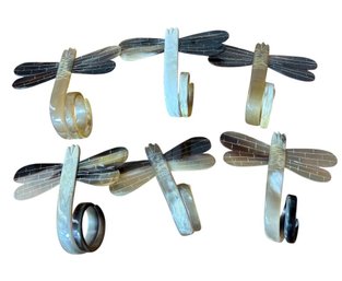 Plastic Dragonfly Napkin Holder 6pc(DR)