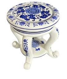 Apropos Blue Floral Porcelain Plant Stand