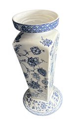 222 Fifth Blue Dynasty Genuine Stoneware Asian Vase