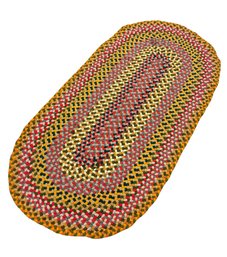 Braided Oval Floor Rug