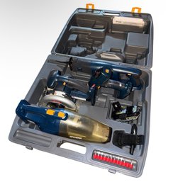 Ryobi Power Tool Set With Storage Case (B)