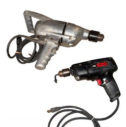 Craftsman Electric Drill Pair (B)