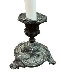 Meriden Quadruple Silver Plated Ornate Candlestick Holder
