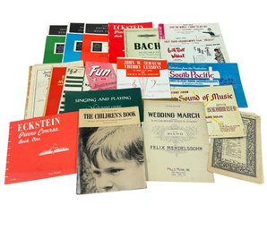 Old Sheet Music Books Collection 20pc