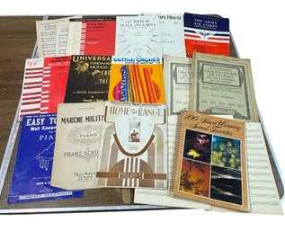 Old Sheet Music Books Collection 18pc