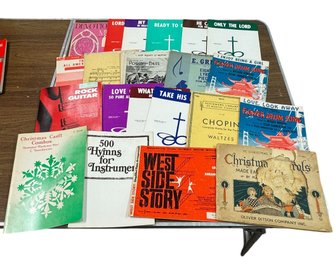 Old Sheet Music Book Collection 20pc
