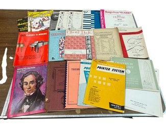 Old Sheet Music Books Collection 18pc