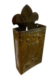 Swedish Metal Matchbox Holder