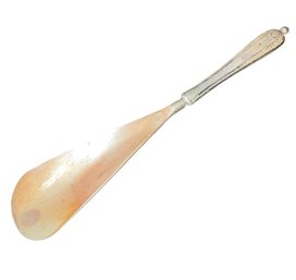 Sterling Silver Handled Shoehorn