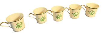 Lenox Holiday Christmas Mugs 5 Pc