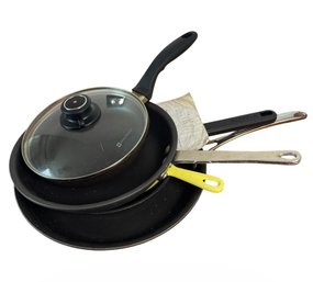 Swiss Diamond, Calphalon & Assorted Cooking Pans (K)