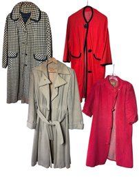 Rooks Furriers, Loungee & Other Vintage Womens Coats & Jackets 4pc (BR2)