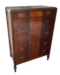 Beaded Solid Wooden Five Drawer Bedroom Dresser (BR2)