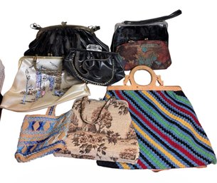 Ladies Handbags & Purses 8pc (BR1)