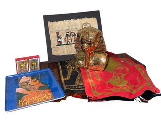 Egyptian Papyrus Art, Playing Cards, Bags & Assorted Decor (B2)