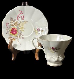 Royal Imperial Holiday Tea Cup And Saucer