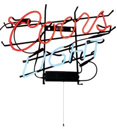 Coors Plug In Light Up Beer Sign (b)
