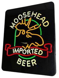 Moosehead Imported Electric Plug In Beer Sign (b)