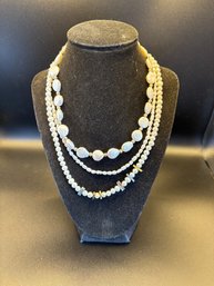 3 Fresh Water Pearl Necklaces Includes 1 By Anne Marie Gagnon