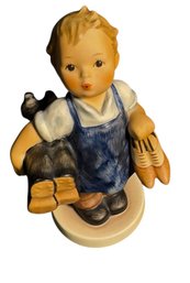 Goebel Hummel Porcelain Boots Figurine