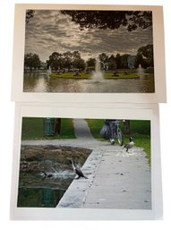 Rosemie Lyre Goldfish Pond Lynn MA Art Photography Print 2pc (BR1)