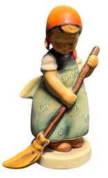 Goebel Hummel Porcelain Little Sweeper Figurine