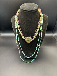 3 Beaded Necklaces-1 By Me To We