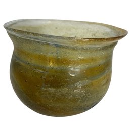 Blown Glass Swirled Trinket Bowl (BR1)