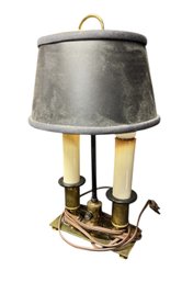 French Bouillote Style Table Lamp Works!