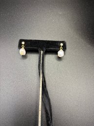 Fresh Water Pearl With Crystal Like Stone By Usa Studex