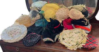 Vintage Ladies Hats Large Assortment (BR2)