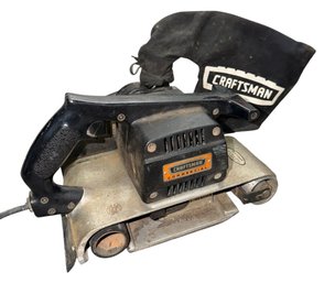 Sears Craftsman Dustless Belt Sander Works!