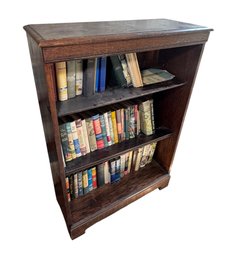Solid Wooden Beaded Three Shelf Bookcase (H2)