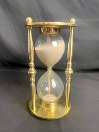 Solid Brass Hour Glass