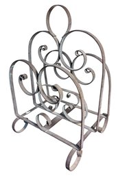 Wrought Iron Magazine Rack (LR2)